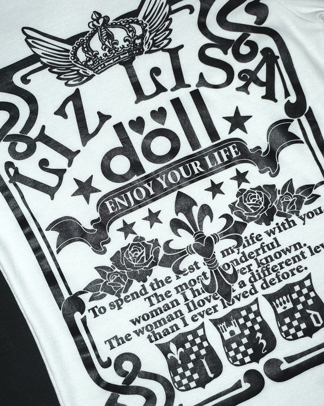 (lizlisa) y2k punk graphic t  상품이미지4