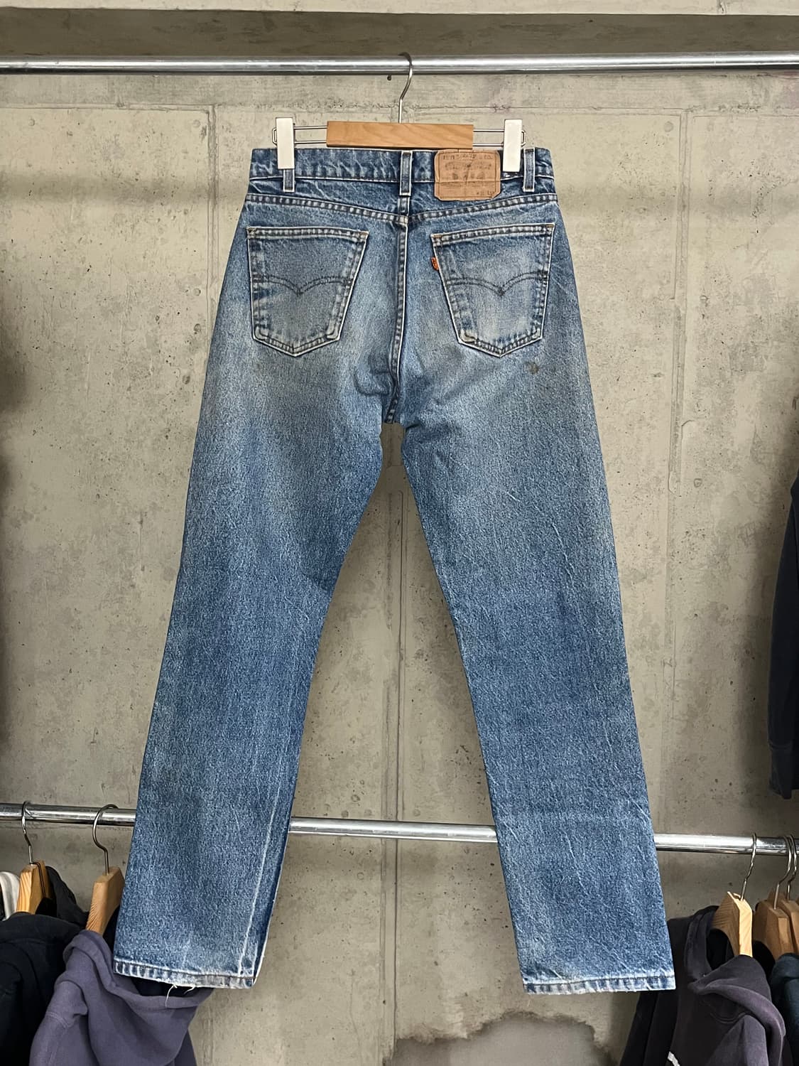LEVI'S 505 ORANGE DENIM PANTS 상품이미지3