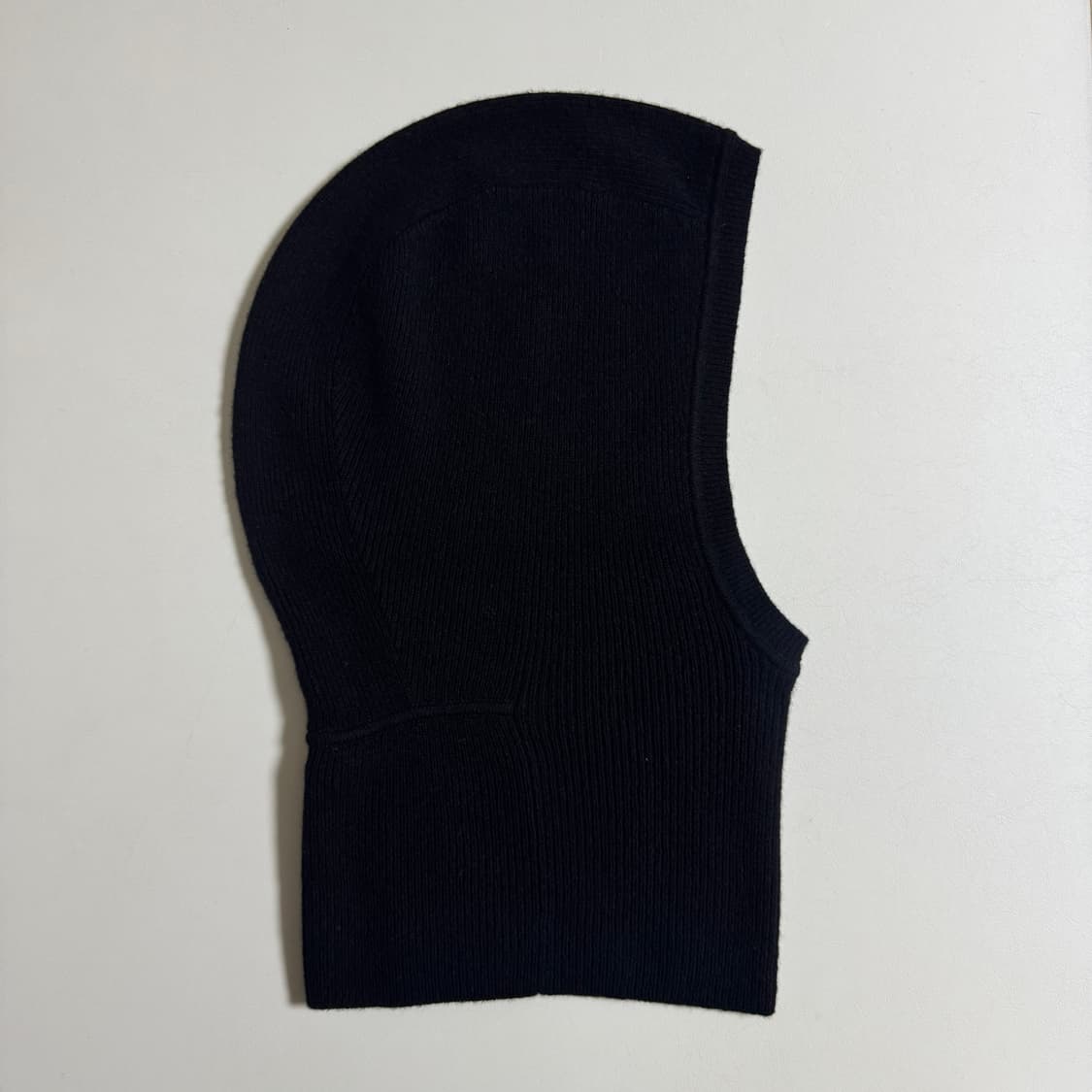 아르켓 캐시미어 울 바라클라바 블랙 상품이미지3