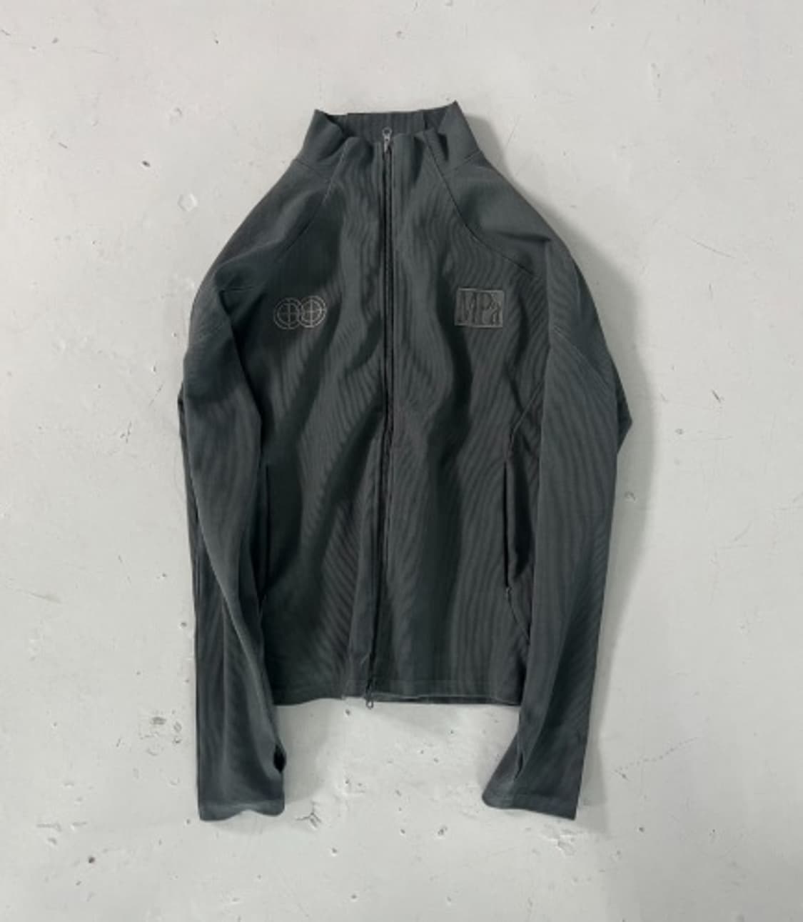 [2] 플라스틱프로덕트 MPa 리브드 집업 새상품 상품이미지1