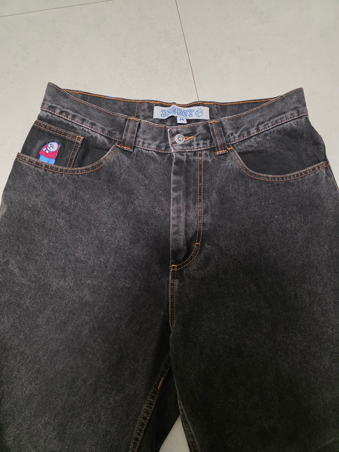 폴라 빅보이 구버전 워시드블랙 M(22시즌) 상품이미지4