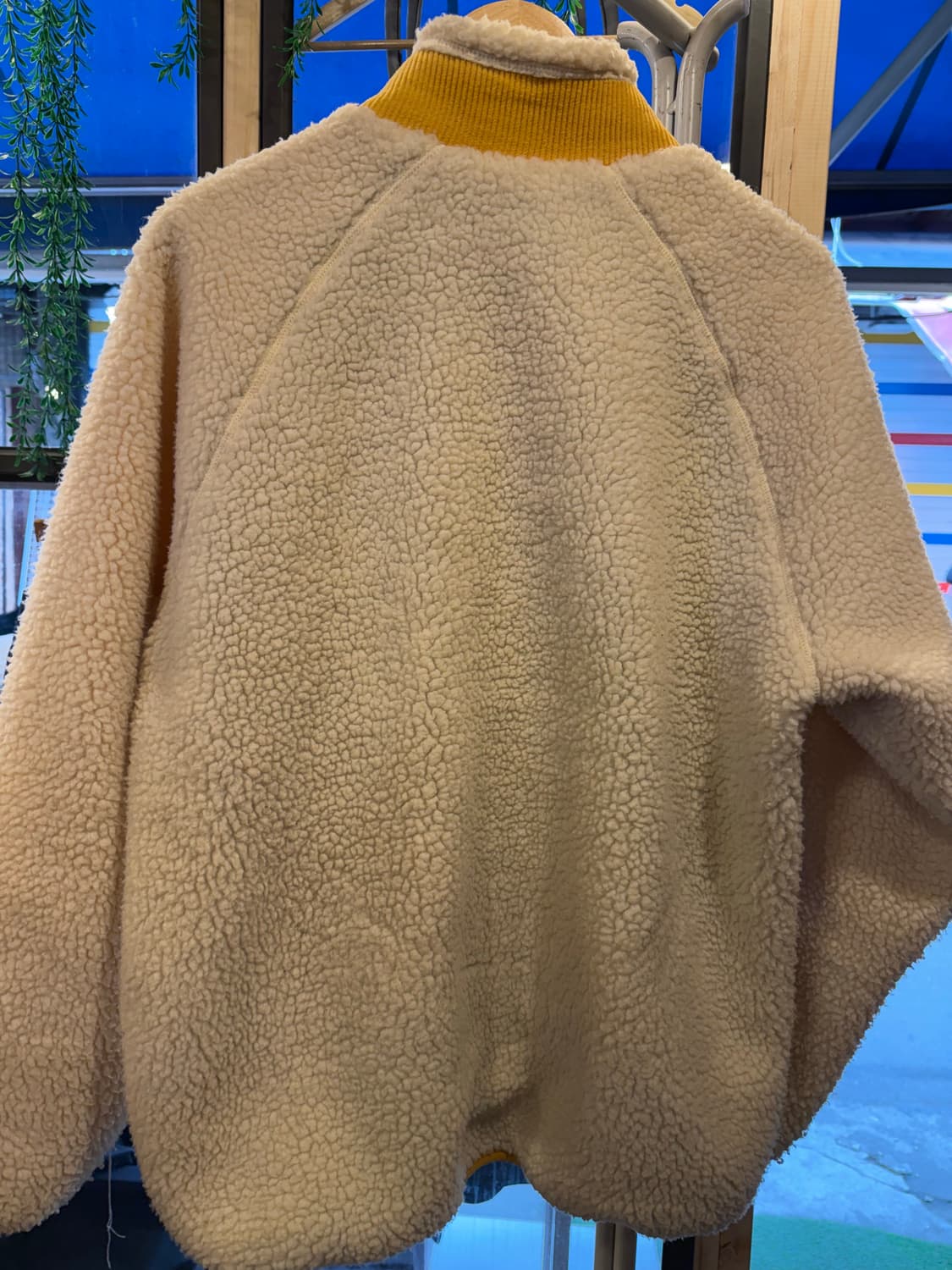 후아유 흰노 양털 후리스 자켓 상품이미지4