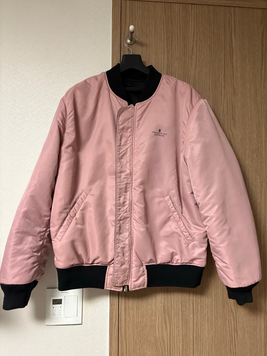 슈프림 X 언더커버 리버서블 MA-1 봄버 자켓 블랙 L (FW16) 상품이미지7