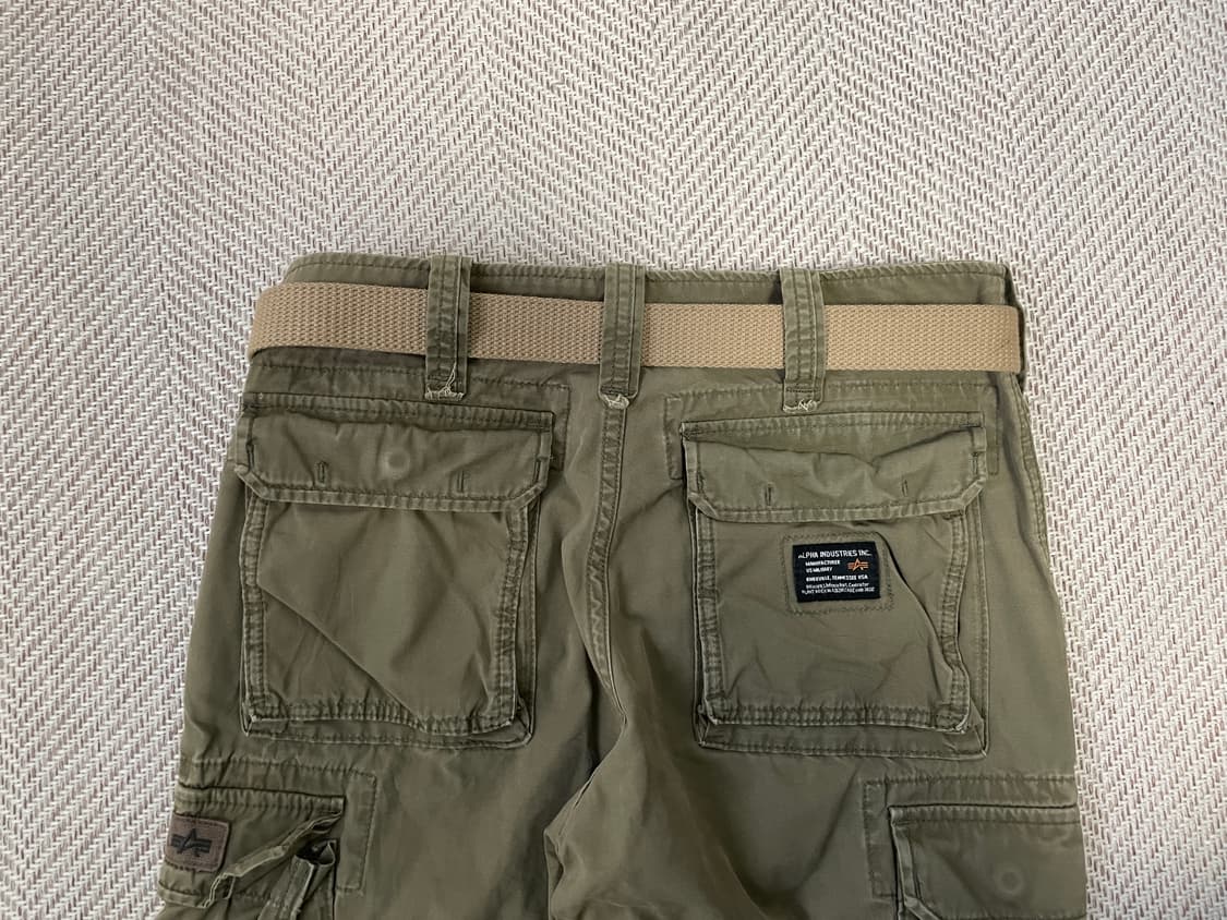 빈티지 골드 버클 웨빙 벨트 J03705 상품이미지4