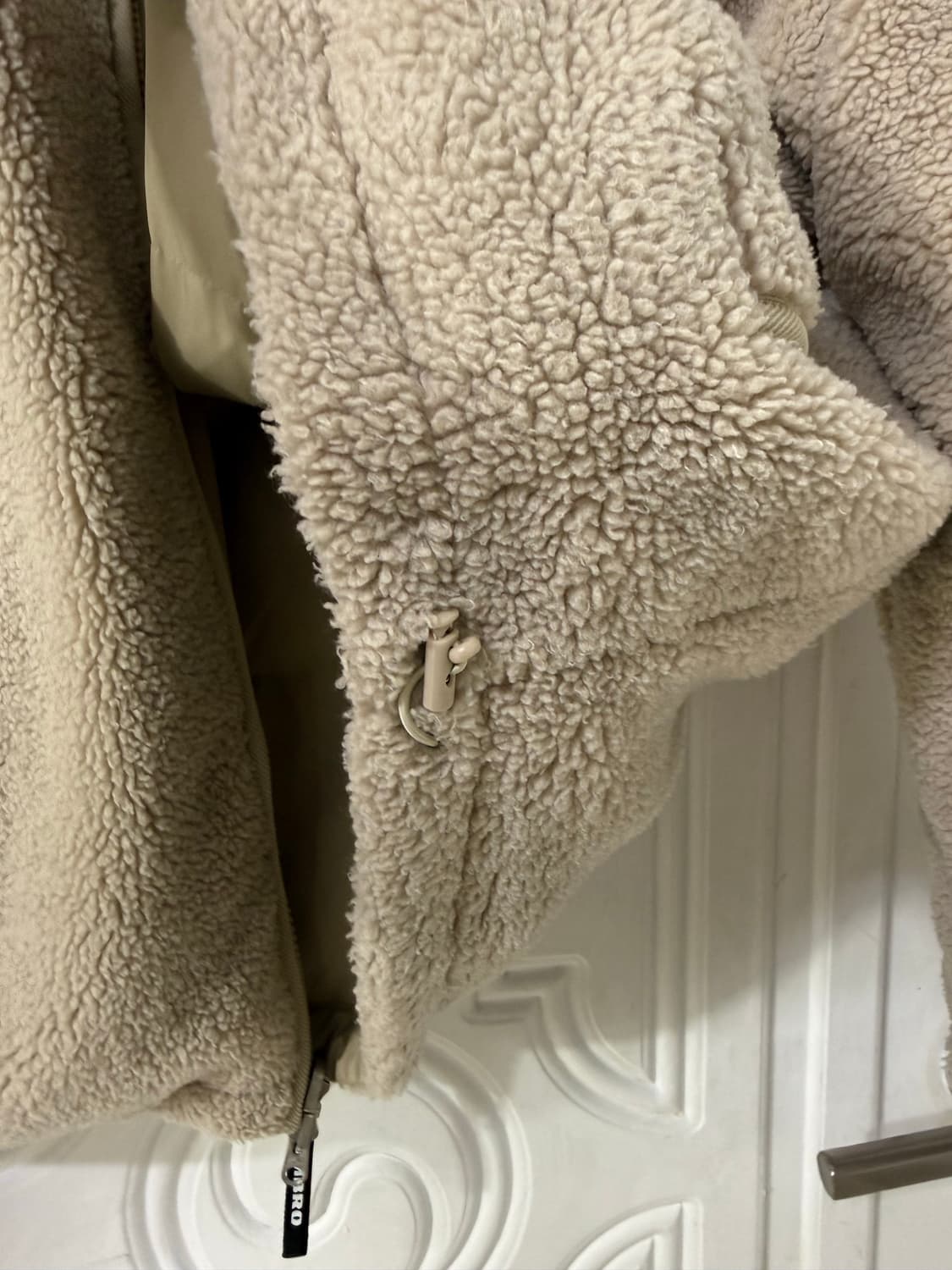 95 M사이즈 엄브로 리버시블 뽀글이 패딩  상품이미지6