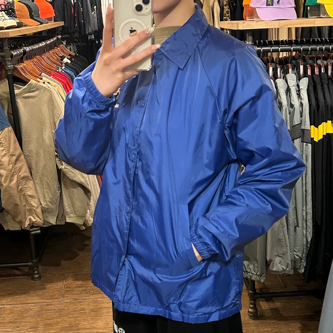 [HI] Augusta sports wear 바시티 자켓 블루  상품이미지4