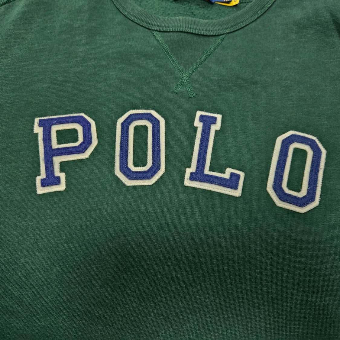 L 폴로랄프로렌 스펠아웃 스웻셔츠 맨투맨 그린 상품이미지2