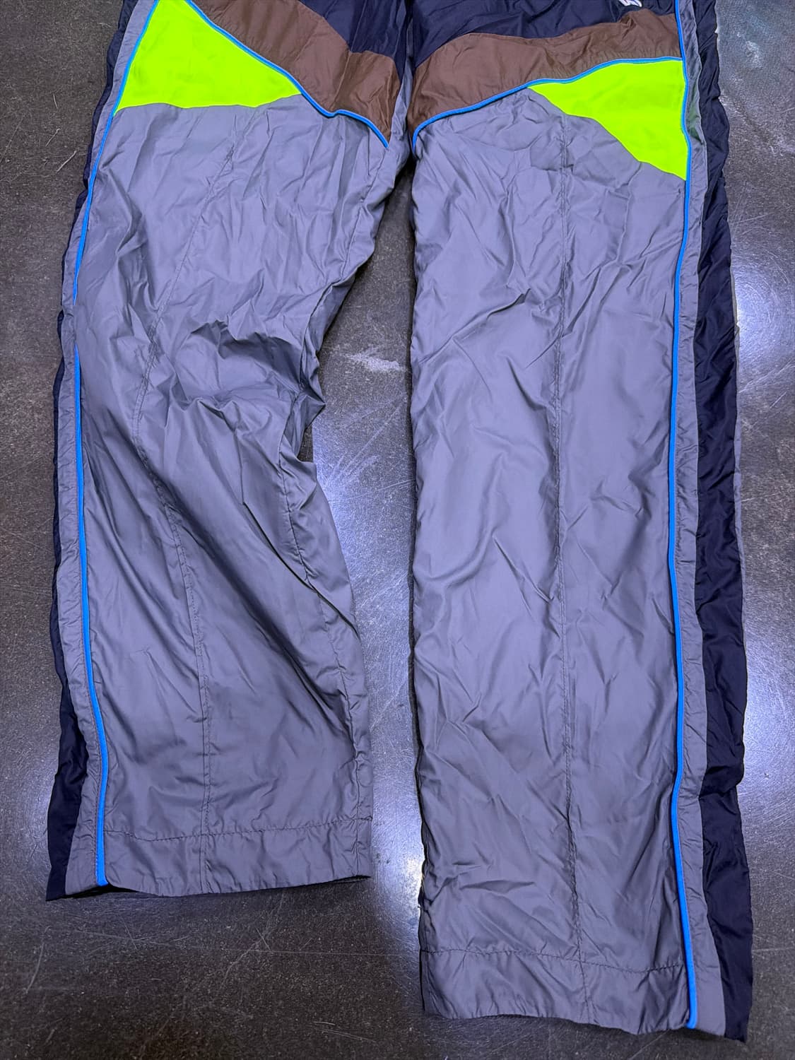 오니츠카타이거 배색 나일론 트랙팬츠 L 상품이미지5
