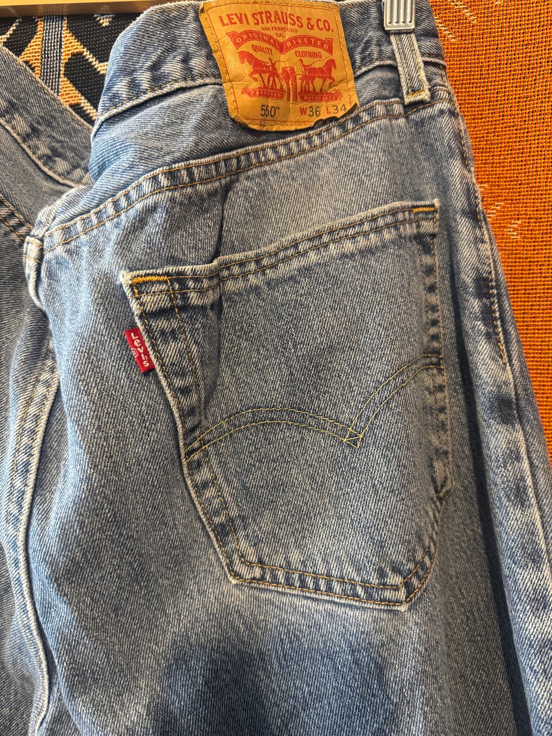 리바이스 550 36X34 상품이미지4