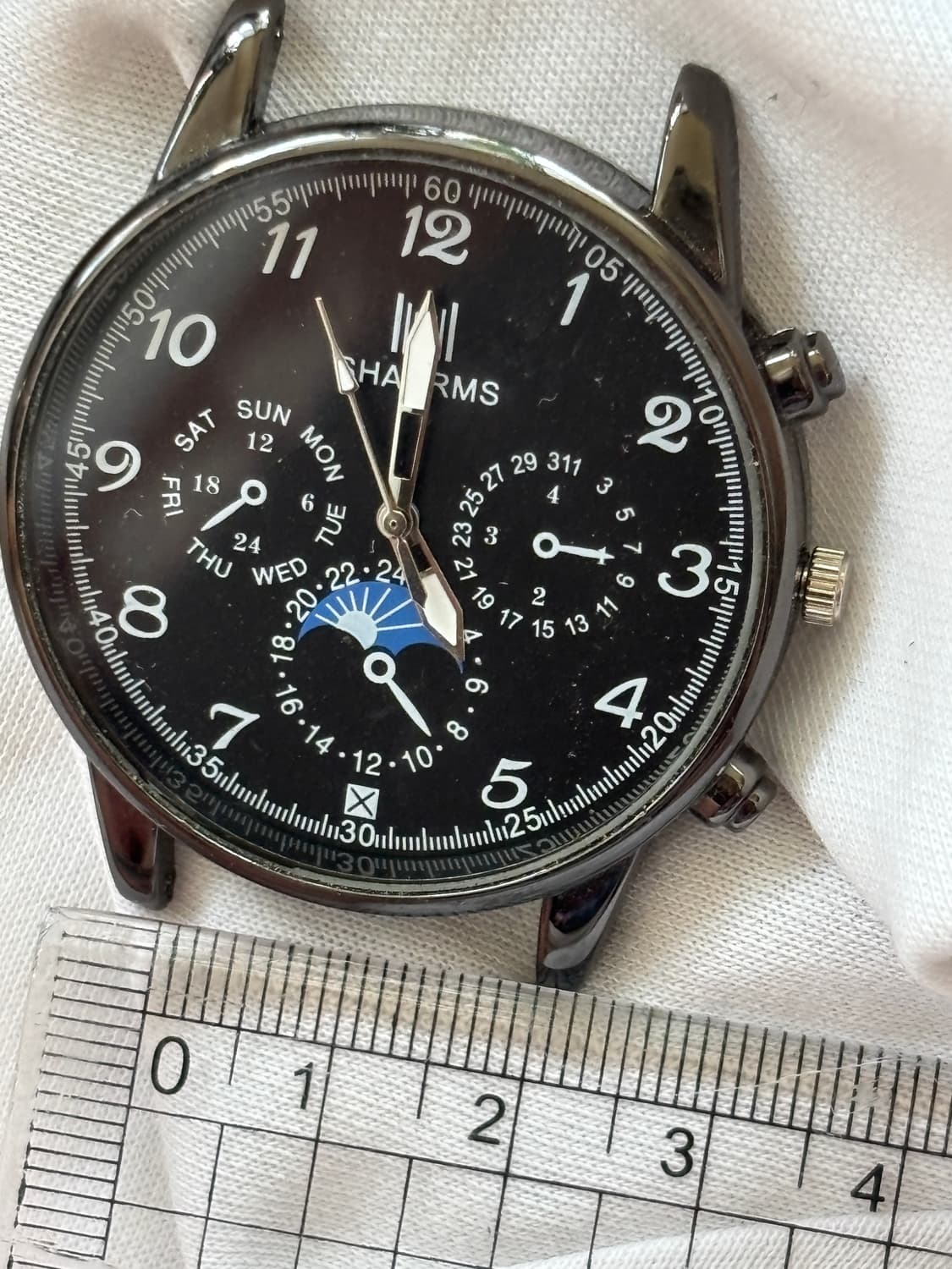 vintage sharms metal watch head 상품이미지7