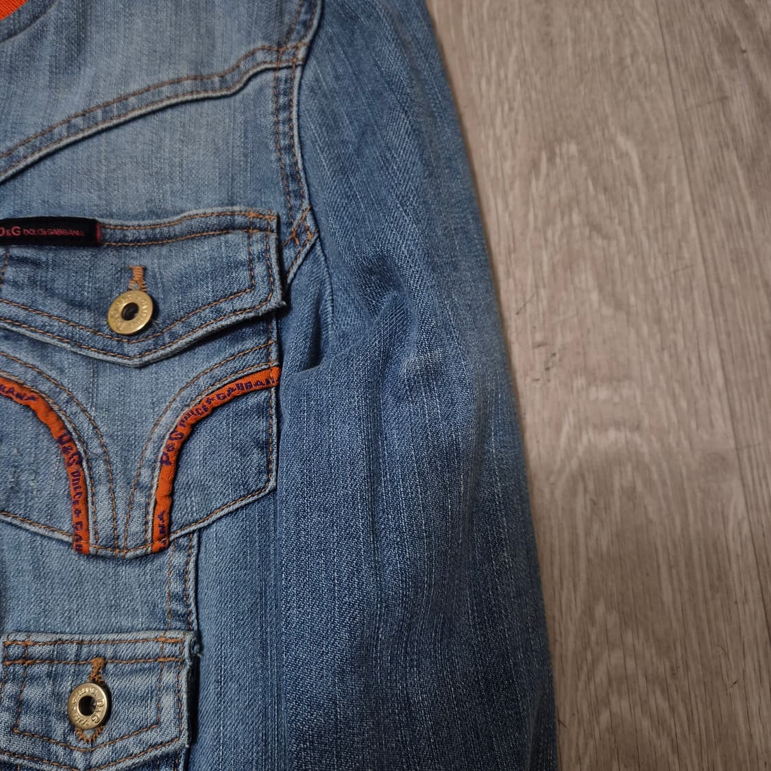 돌체앤가바나 이태리 여성 데님 청자켓 (36) 상품이미지4