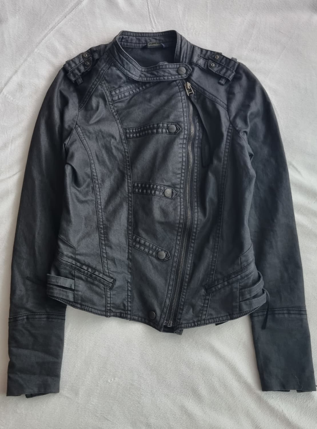 빈티지 y2k 00s 블랙 펑크 자켓 상품이미지1