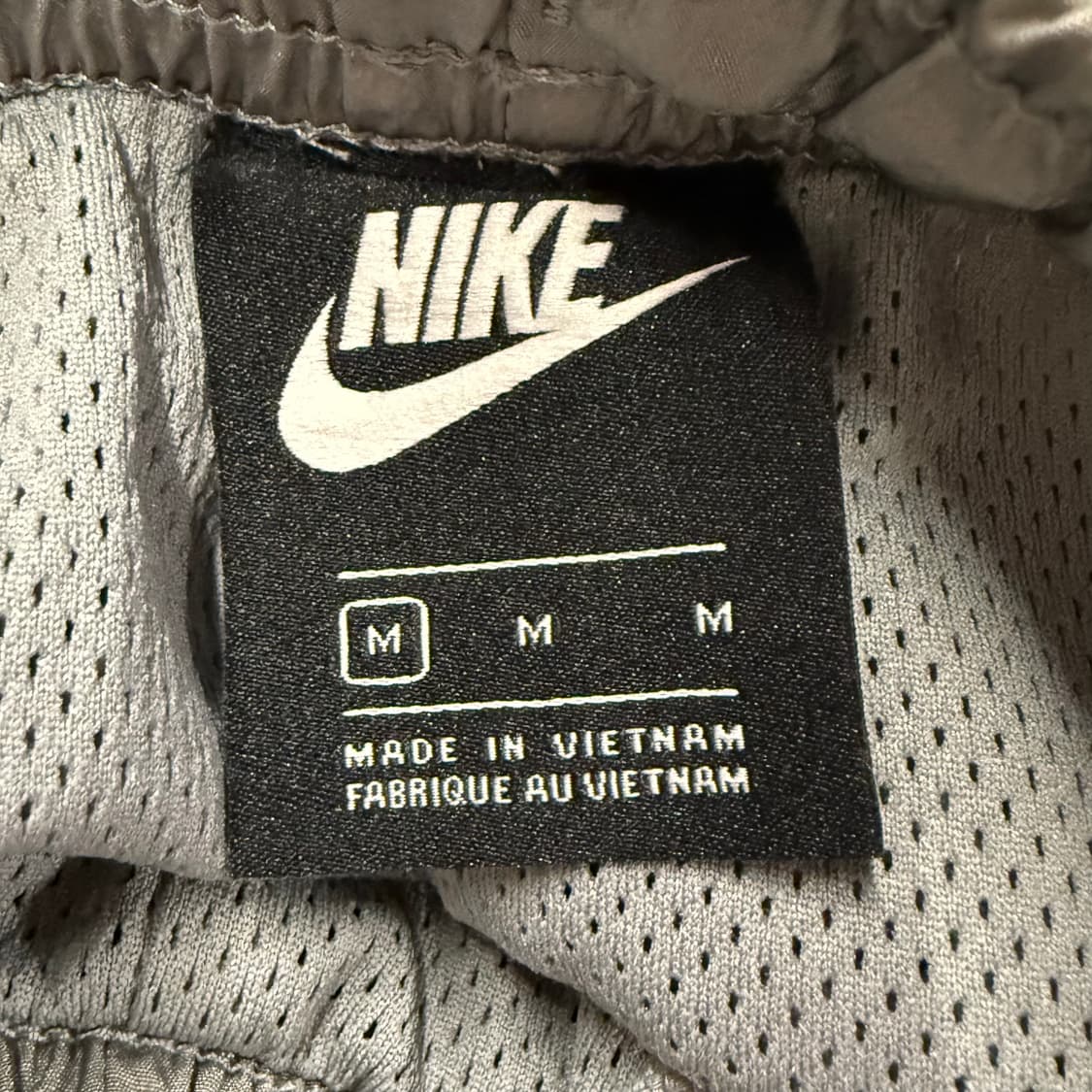 [정품/M] 나이키 우븐 트랙 팬츠 회색 흰색 b19 상품이미지4