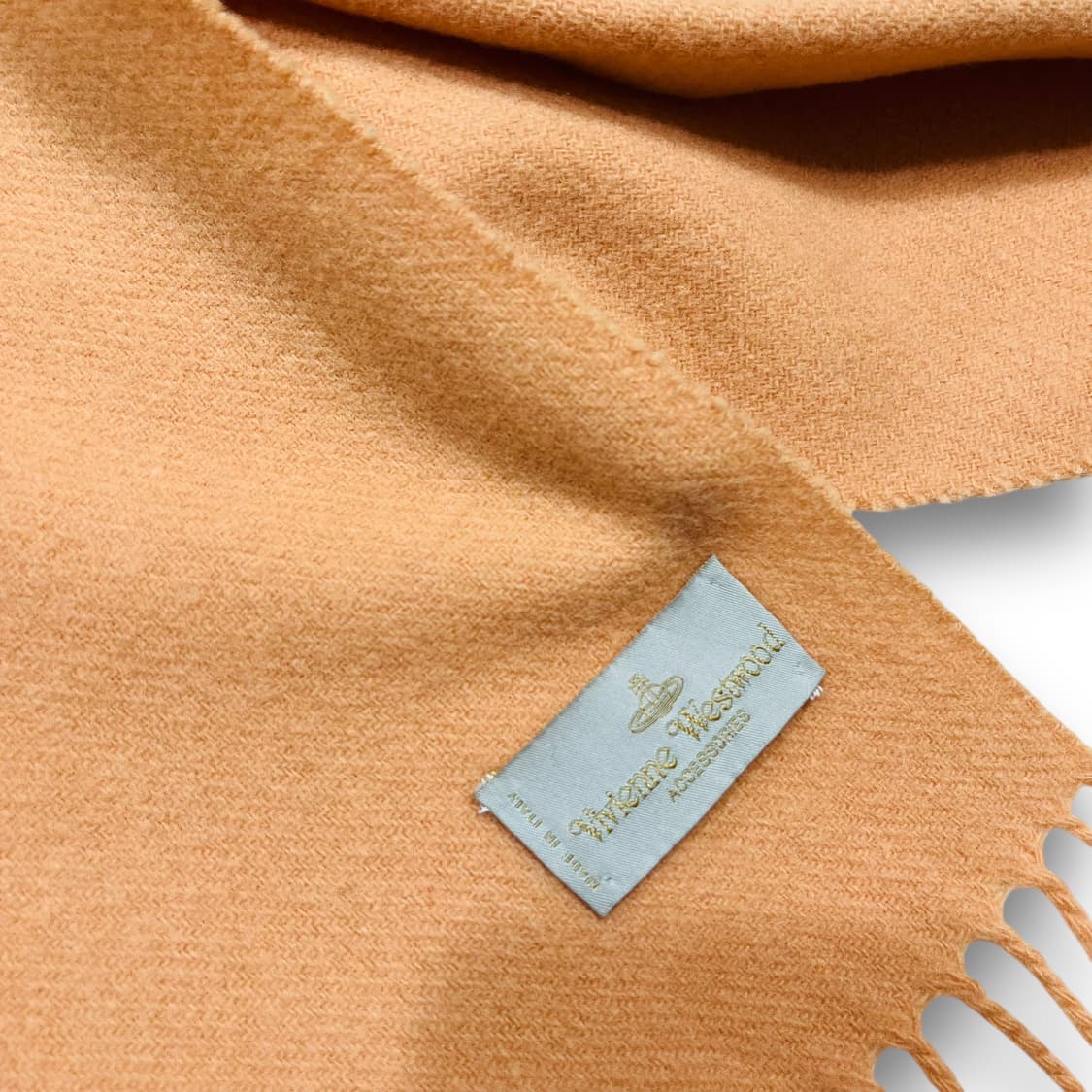 비비안 웨스트우드 ORB 빈티지 그란데 골드라벨 머플러 상품이미지7