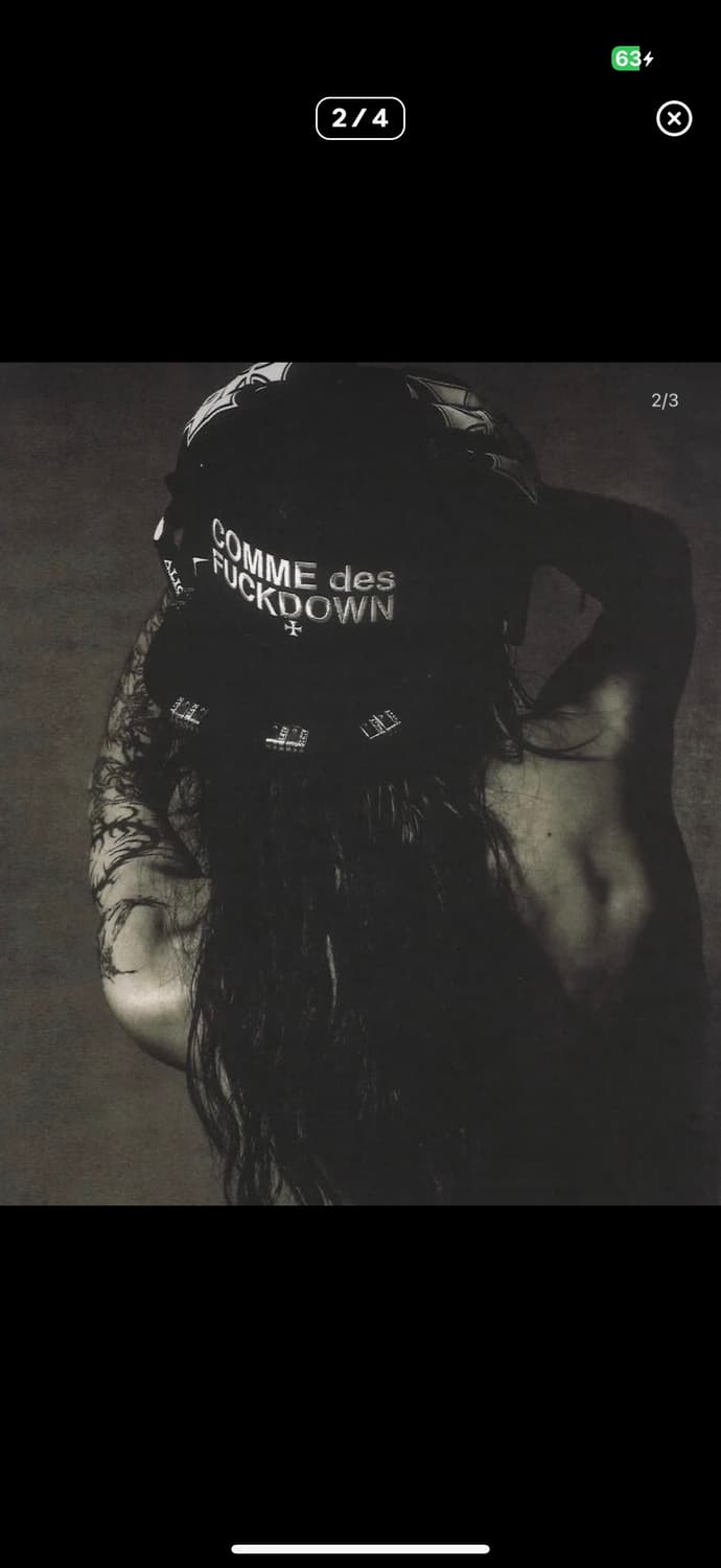 엘리스 할리우드 Alice Hollywood/SSUR 꼼데퍽 다운 스냅백 상품이미지2