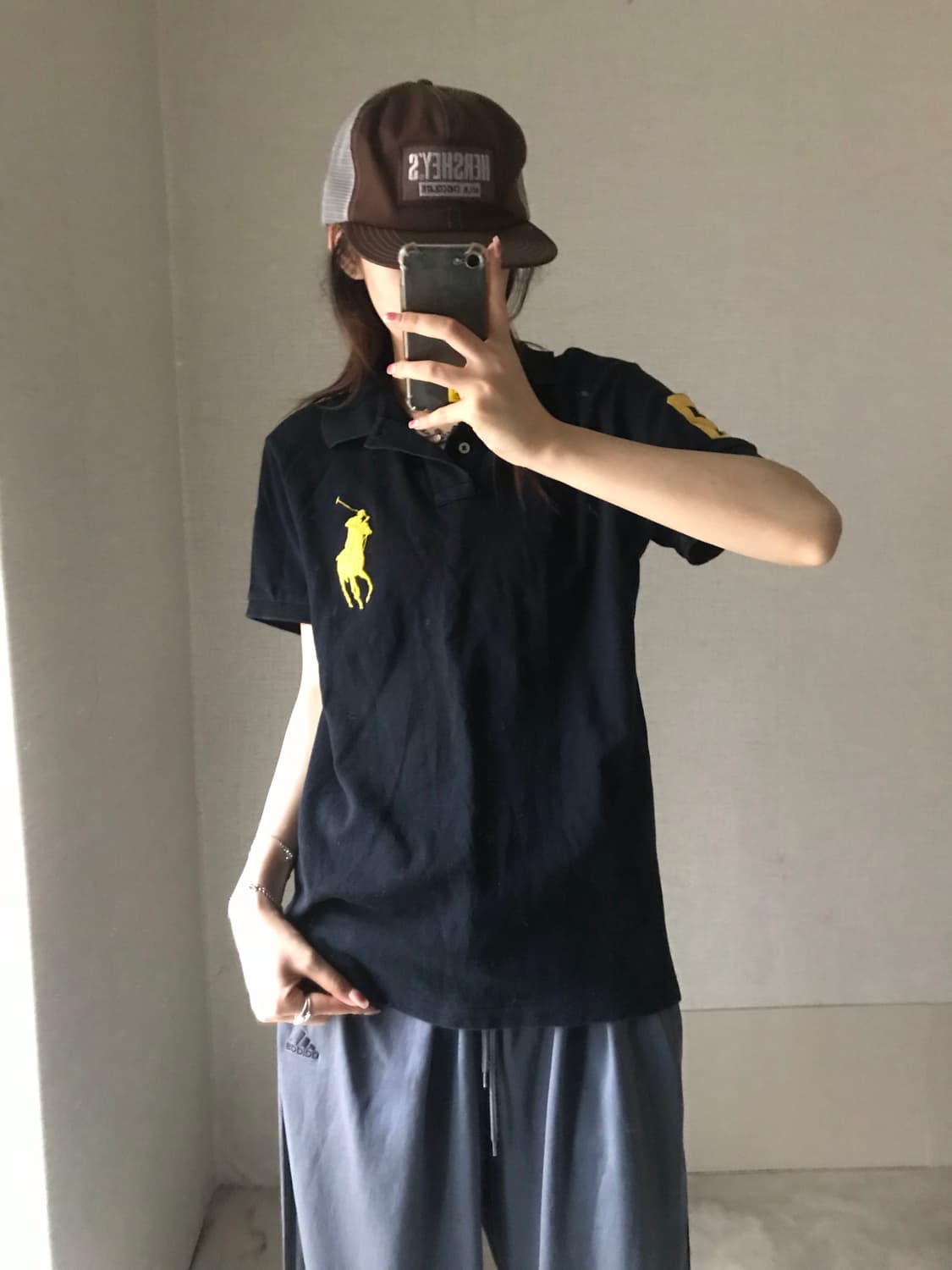 폴로 블랙 빅포니 반팔pk 상품이미지5