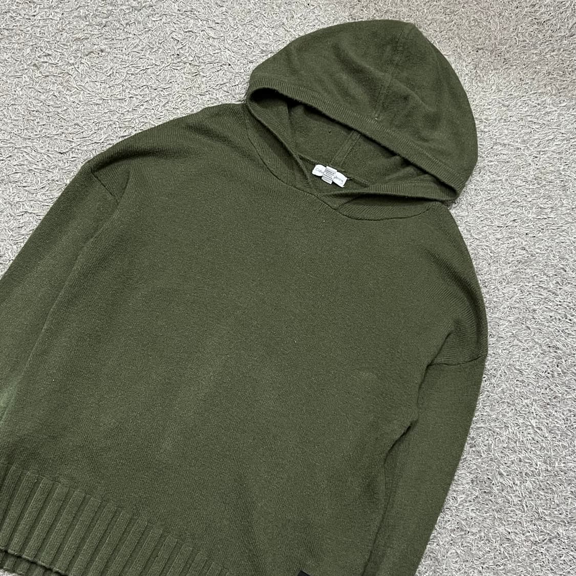 [우먼95-100] 캘빈클라인진스 니트후드티 상품이미지1