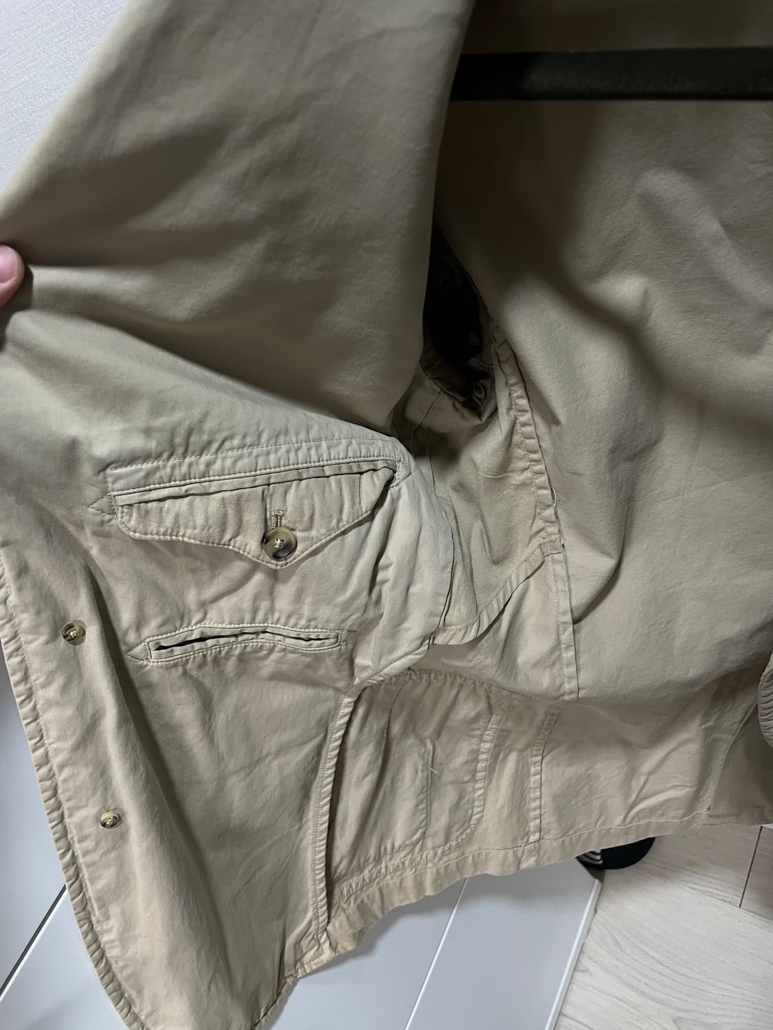 폴로 랄프로렌 베이지 스포츠 자켓 38r 상품이미지4