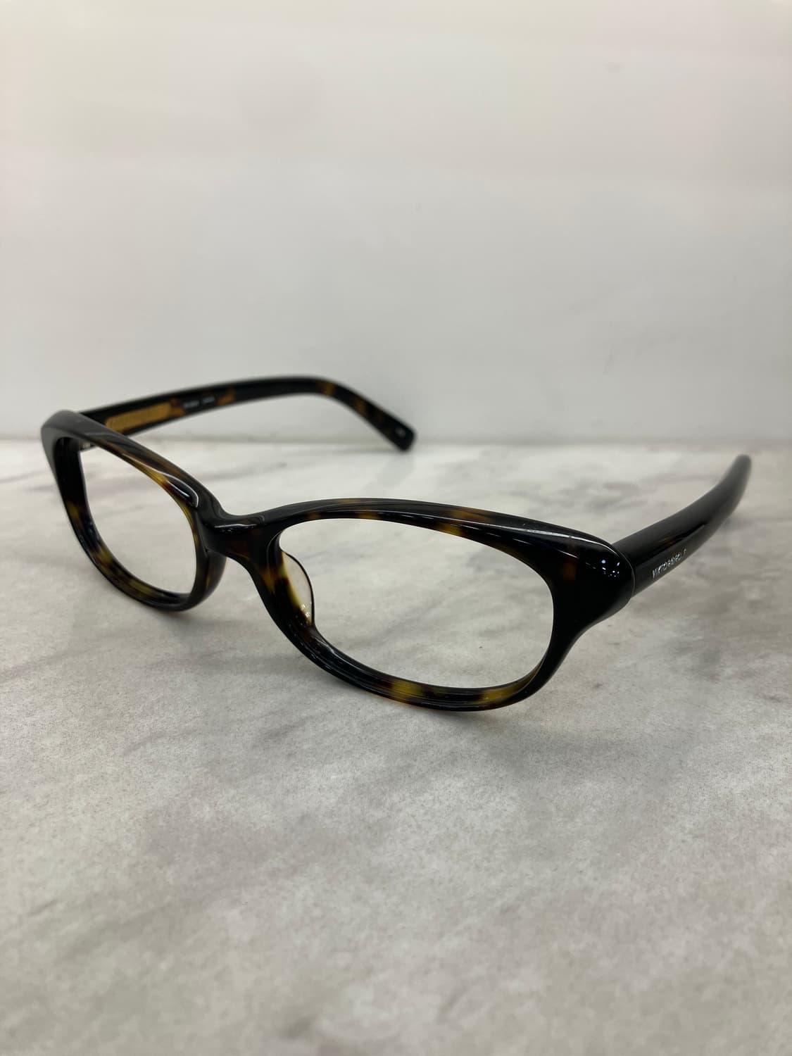 B37 빅터앤롤프 VIKTOR&ROLF 레오파드 슬림 오벌 뿔테 안경 상품이미지9