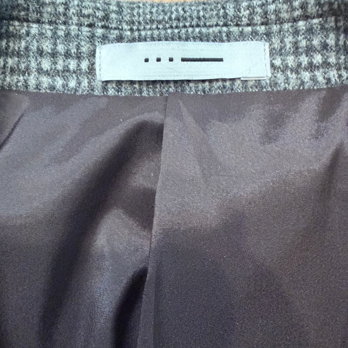 SIEG 클래식 체크 자켓 상품이미지3