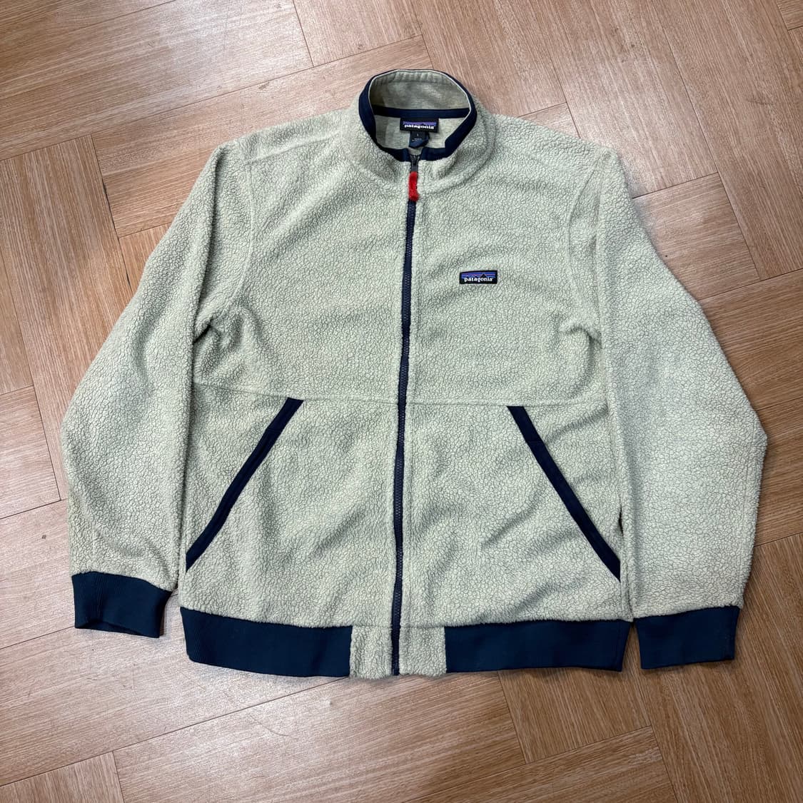 파타고니아 오트밀 헤더 시어링 플리스 자켓 상품이미지1