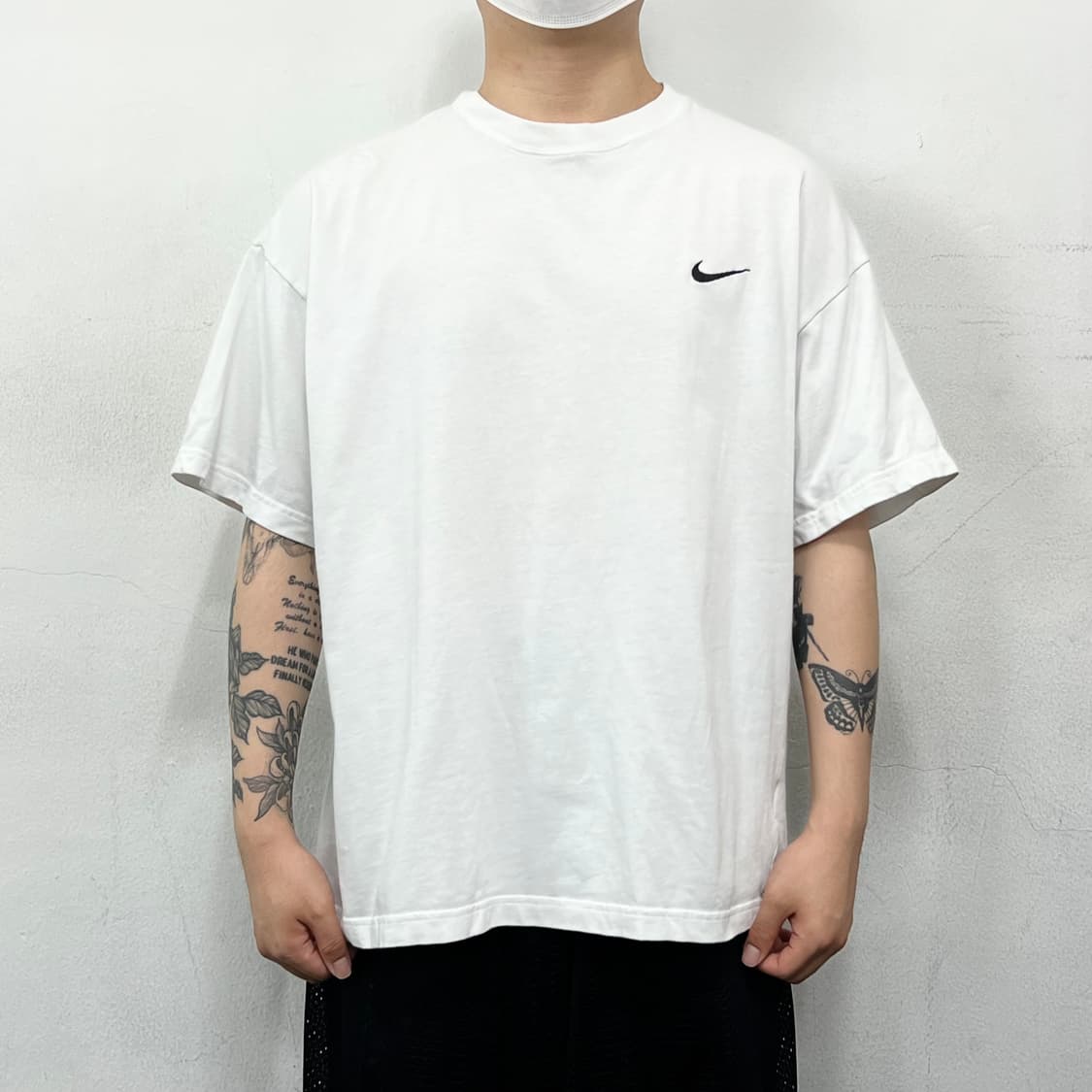 나이키 x 스투시 월드투어 반팔 화이트 상품이미지3