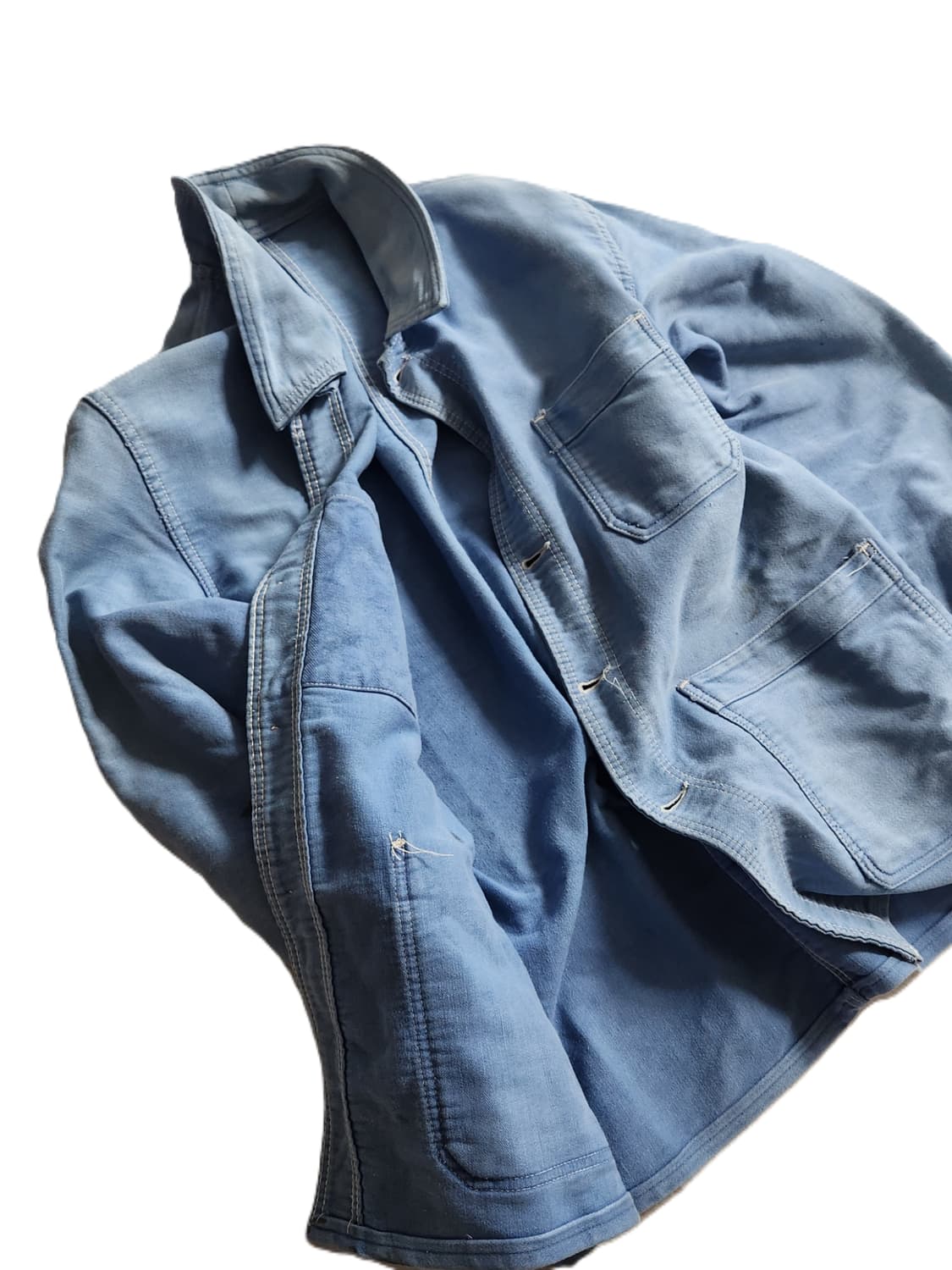 60s French Moleskin Work Jacket 상품이미지5