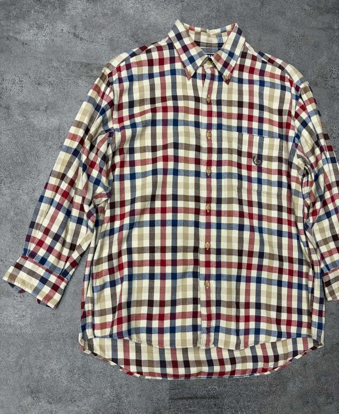 00s 챕스 랄프로렌 체크 긴팔 셔츠 상품이미지2