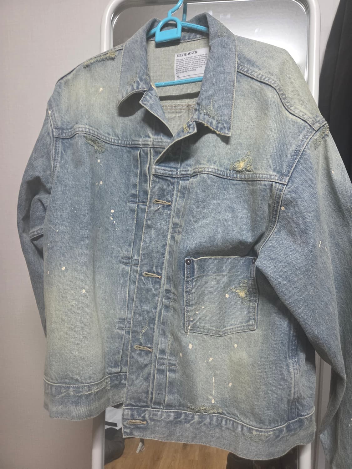 4) 비헤비어 1세대 데님자켓 상품이미지2