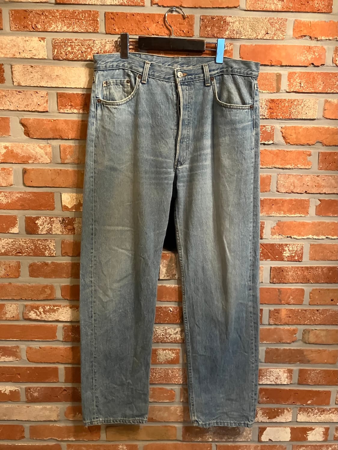 90s USA 빈티지 리바이스 501 데님 팬츠 상품이미지2