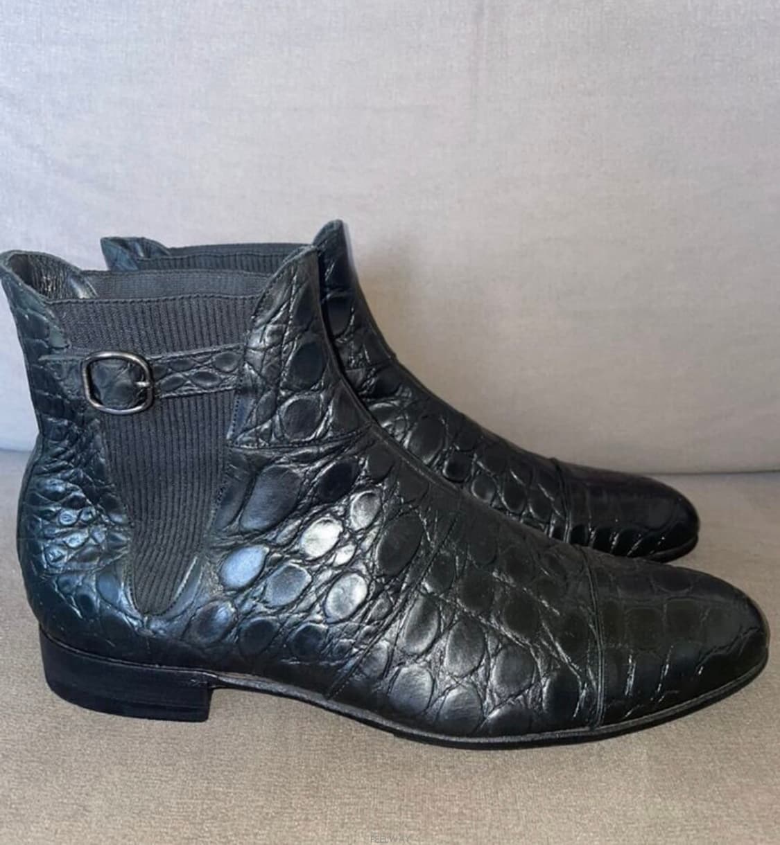 조르지오 아르마니 첼시부츠(크로커다일 스킨-악어가죽)42사이즈-해외발송 상품이미지4