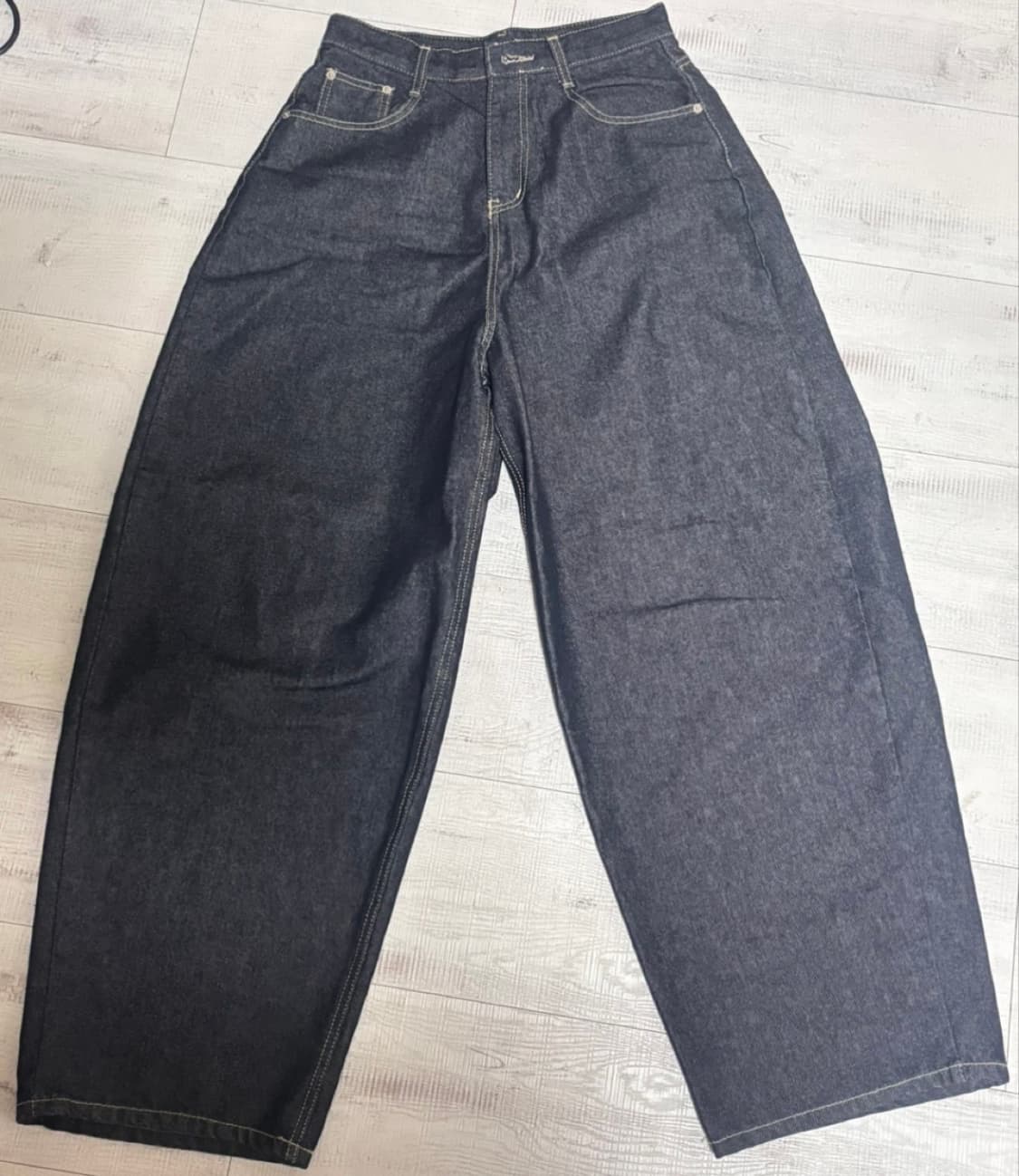 서울베이스 NON-FADE 벌룬 데님 M 상품이미지4