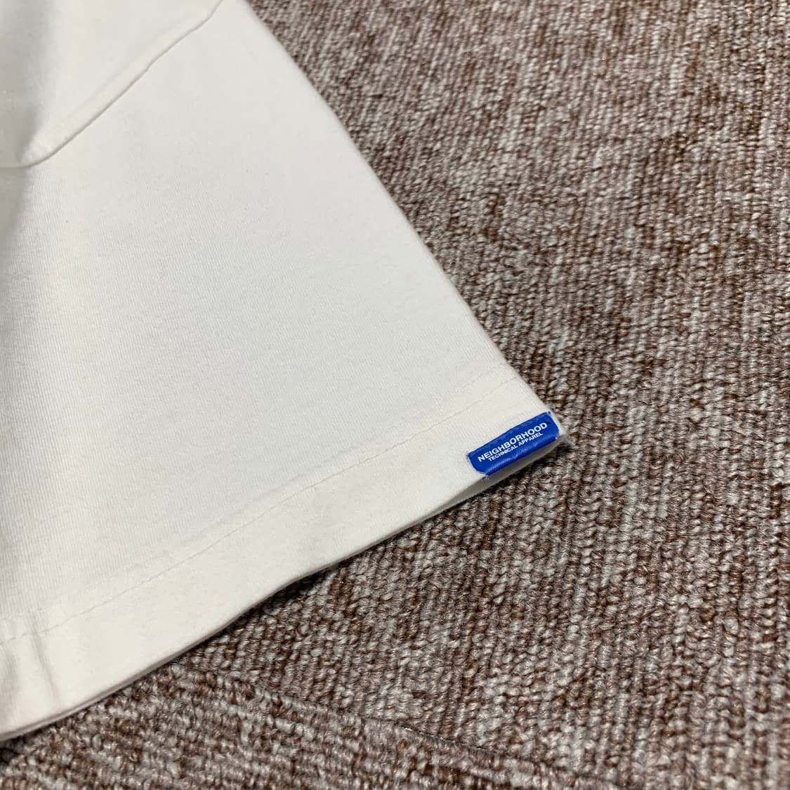 S) 네이버후드 박스로고 라운드넥 반팔 티셔츠 상품이미지4