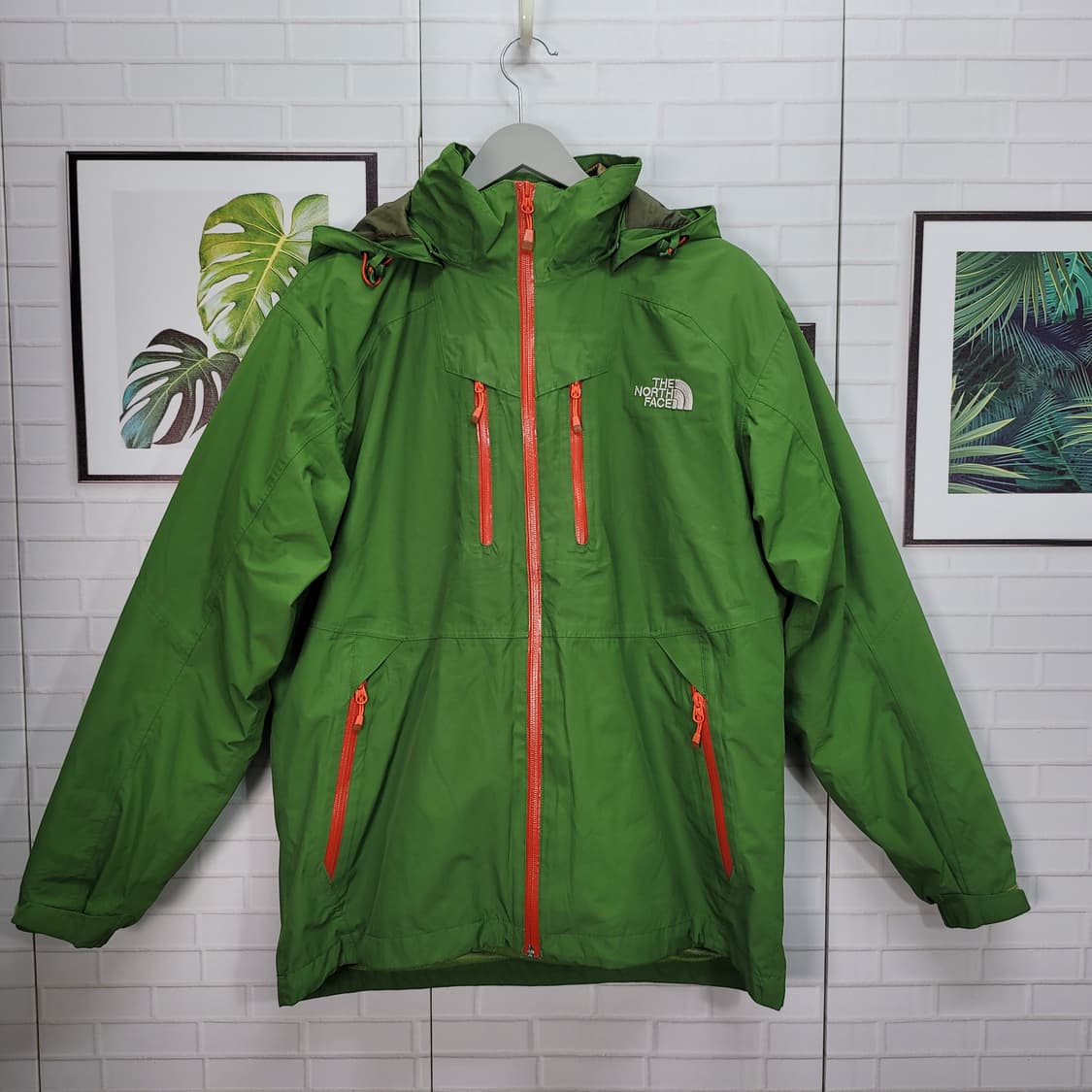 노스페이스 3in1 후드 재킷 및 700 필 구스 패딩 자켓 100사이즈 상품이미지2