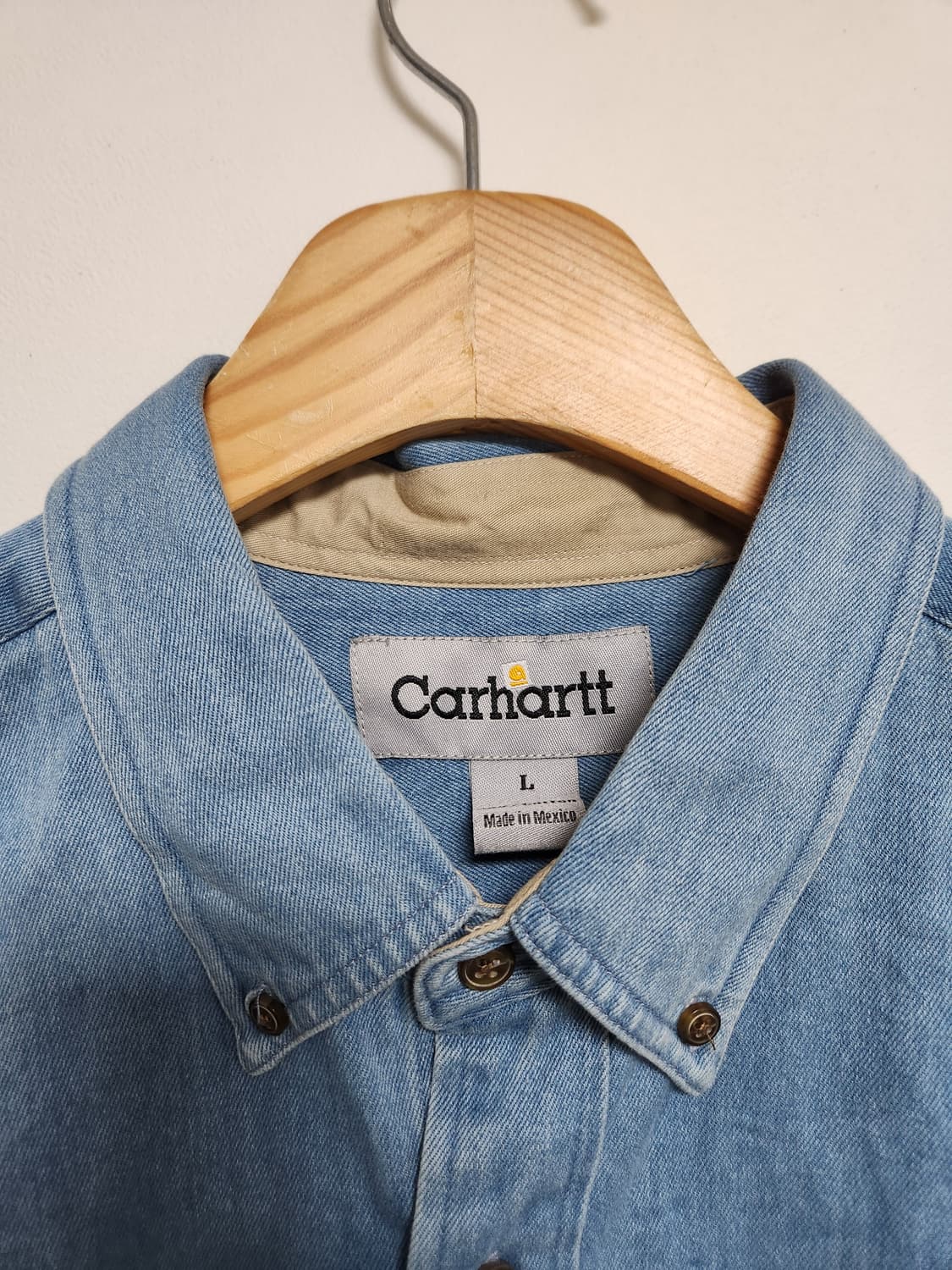 칼하트Carhartt 데님 셔츠 L - S201 상품이미지5