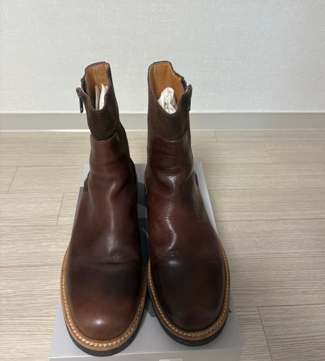 메종 마르지엘라 브라운 부츠 상품이미지3