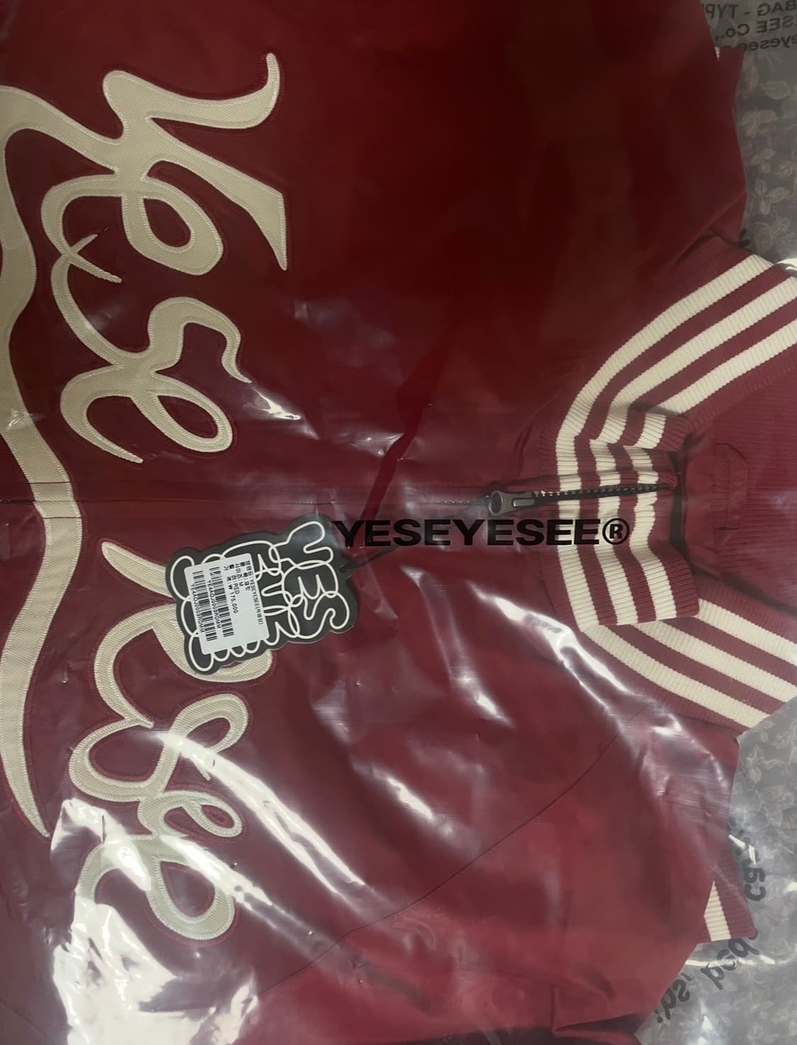 예스아이씨 하이넥 스타디움 자켓 상품이미지3