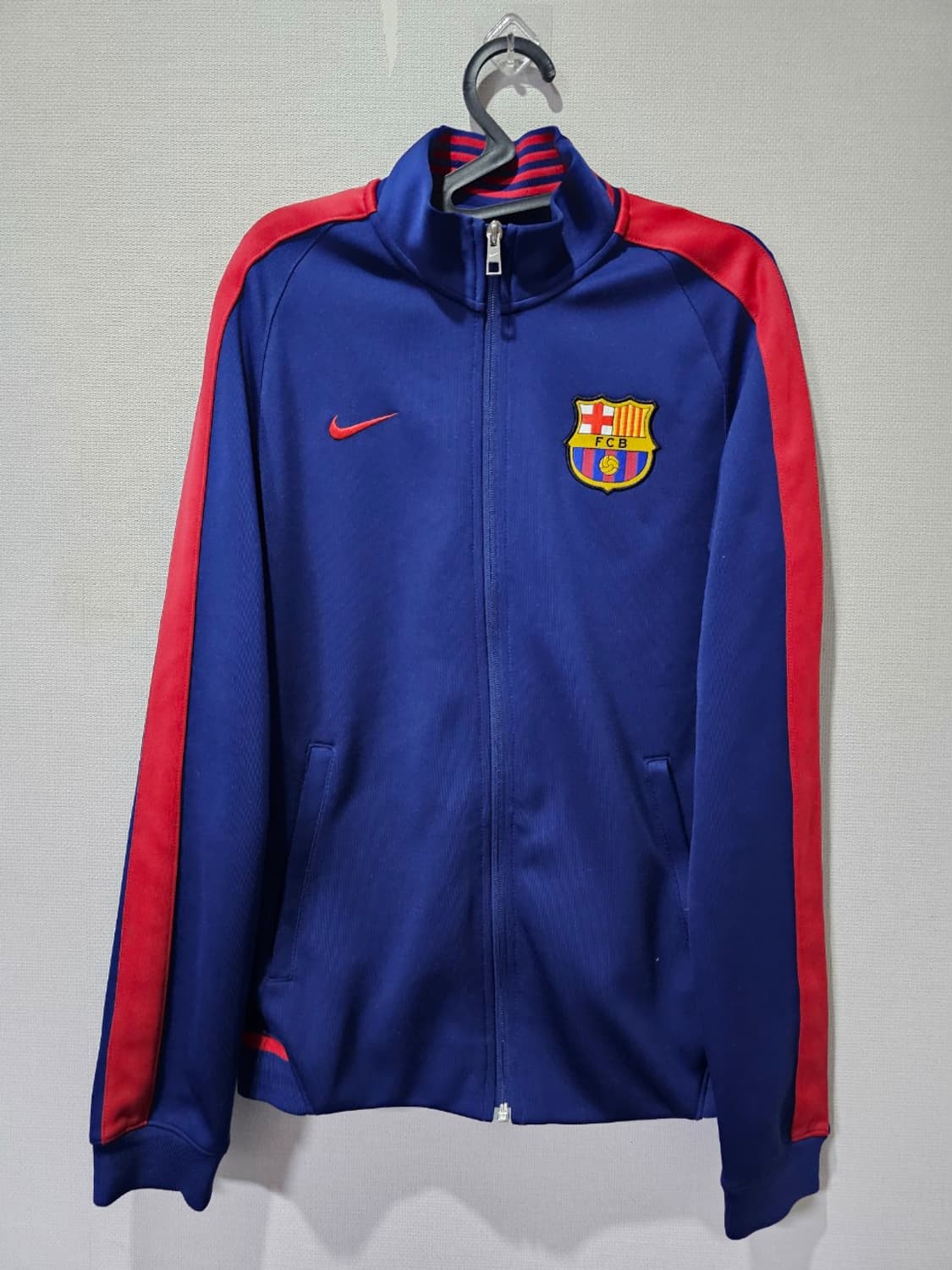 나이키 FC 바르셀로나 유니폼 트랙탑 저지 져지집업 90 / S 상품이미지1