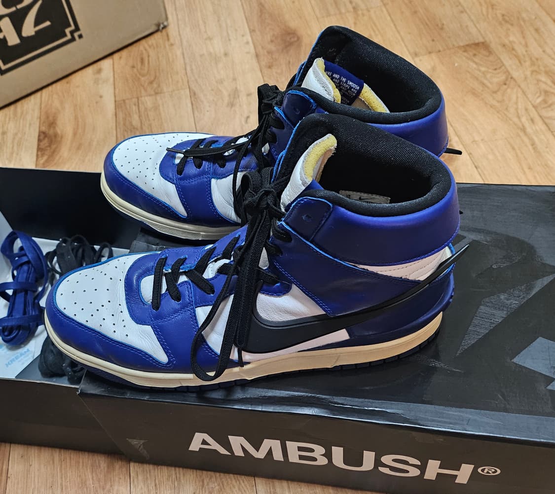 나이키 앰부쉬 덩크 로얄블루 280 상품이미지3