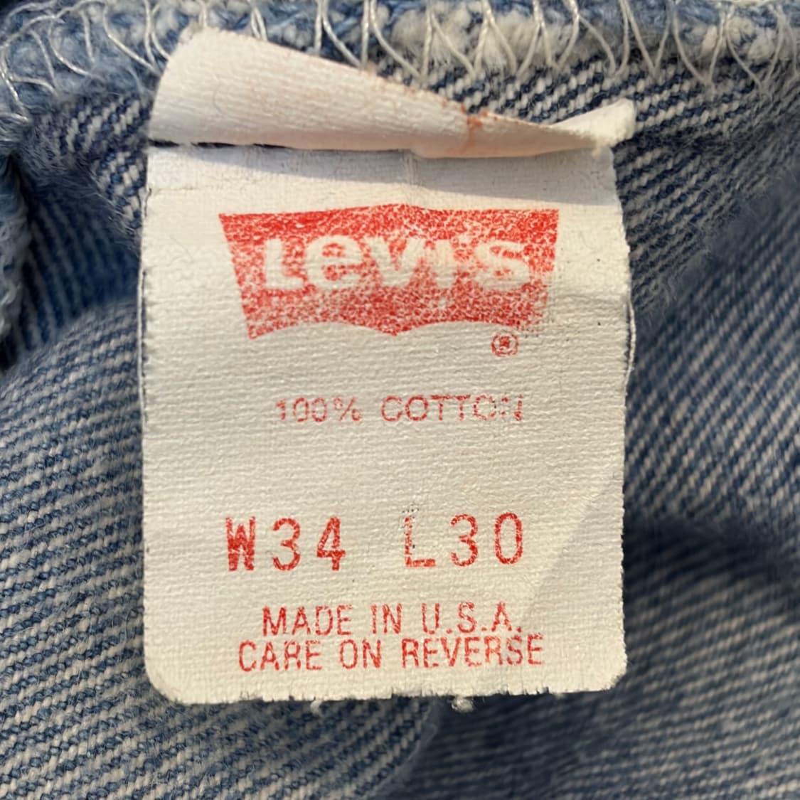 90s Made in USA  빈티지 리바이스 501XX 청바지 상품이미지4