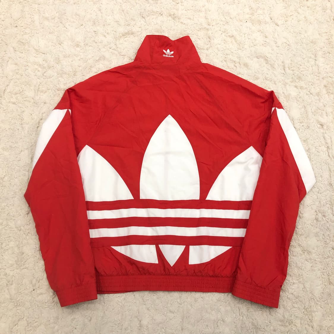 아디다스 파이어버드 빅로고 오버핏 바람막이 자켓 상품이미지3