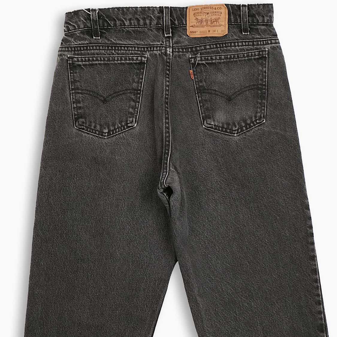 리바이스 550 오렌지탭 흑청 90s USA 32인치 OR5503485 상품이미지6