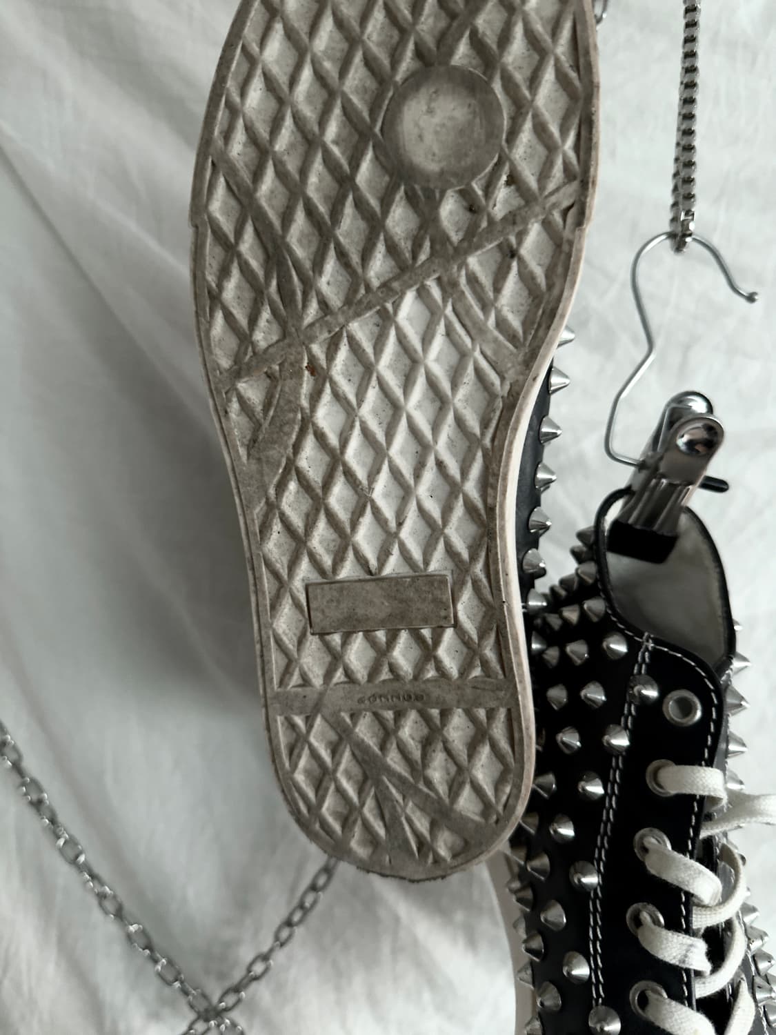 gienchi 젠치 스터드 하이탑 스니커즈 상품이미지5