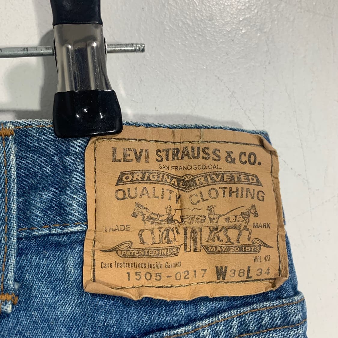 리바이스 1501 데님팬츠 상품이미지6