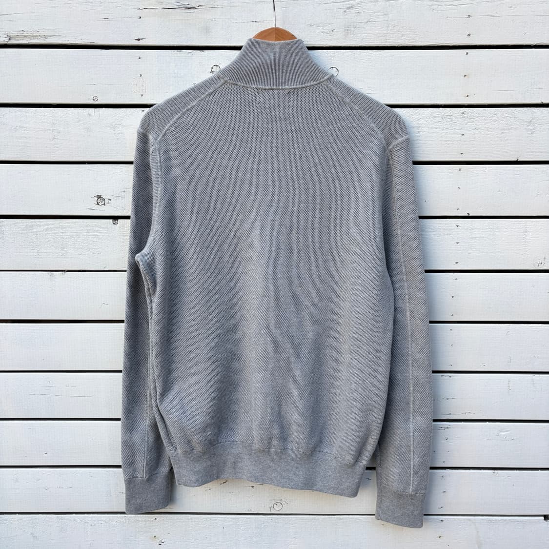 Polo 폴로 피마코튼 니트 집업 상품이미지2