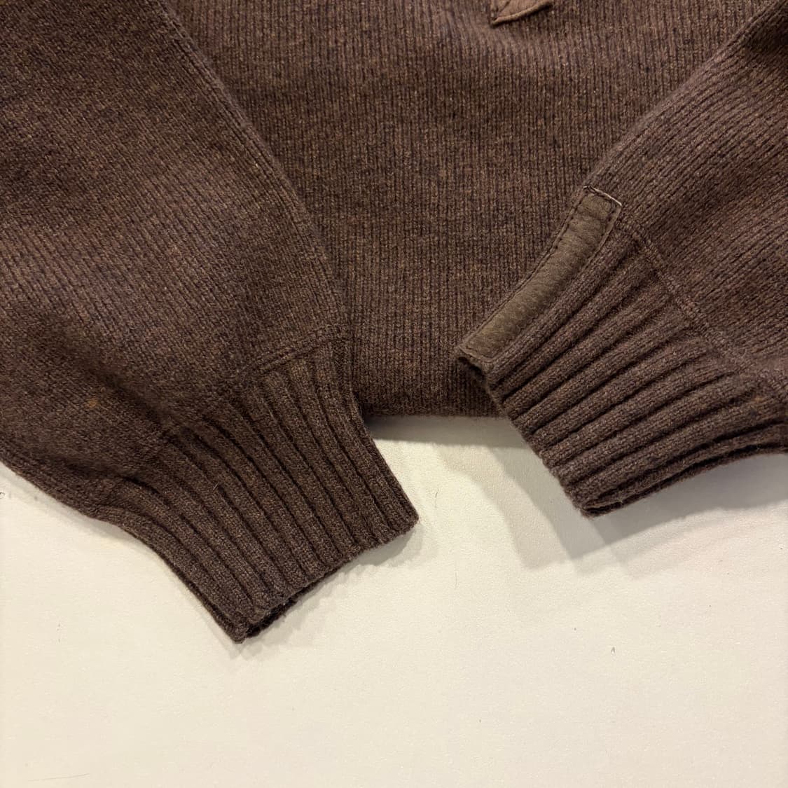 [M] 리바이스 울 브라운 헨리넥 니트 스웨터 D869 상품이미지6