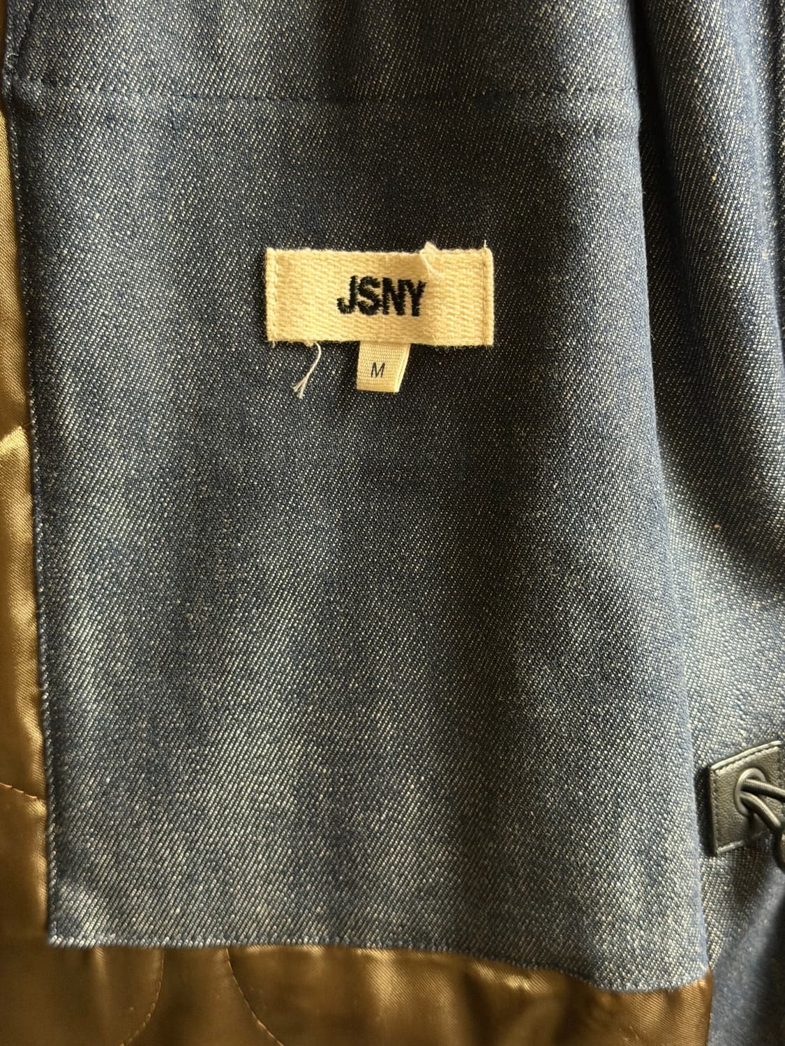 질스튜어트뉴욕 데님 오버사이즈 코트 M 상품이미지5