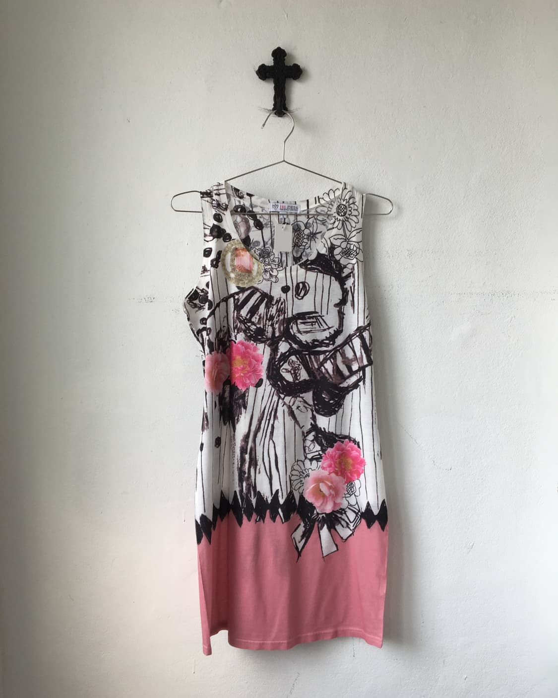 Printing point sleeveless 상품이미지2