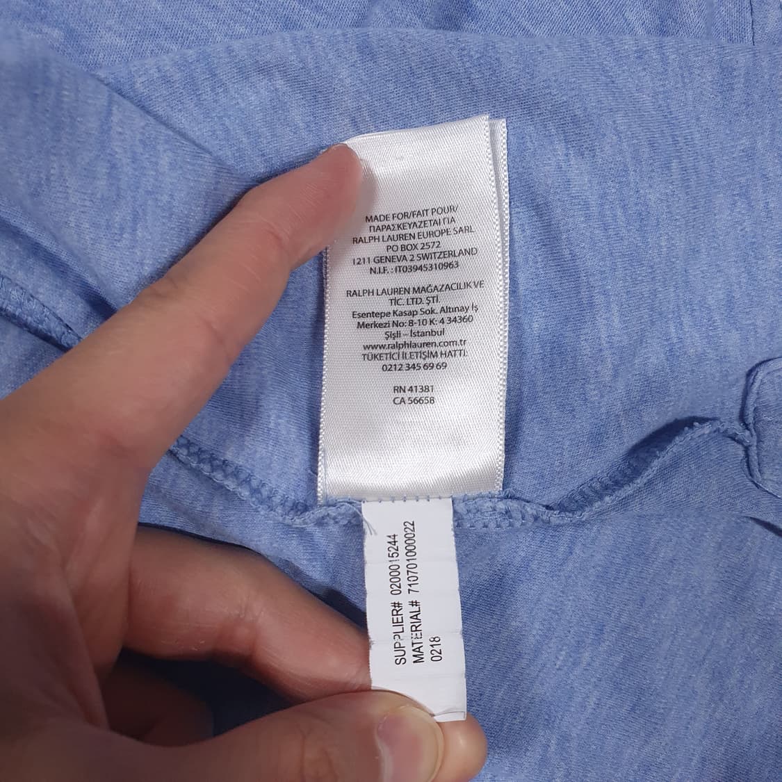 L) 폴로 랄프로렌 신형 3플라켓 반팔 카라티 피케 클래식핏 셔츠 상품이미지7