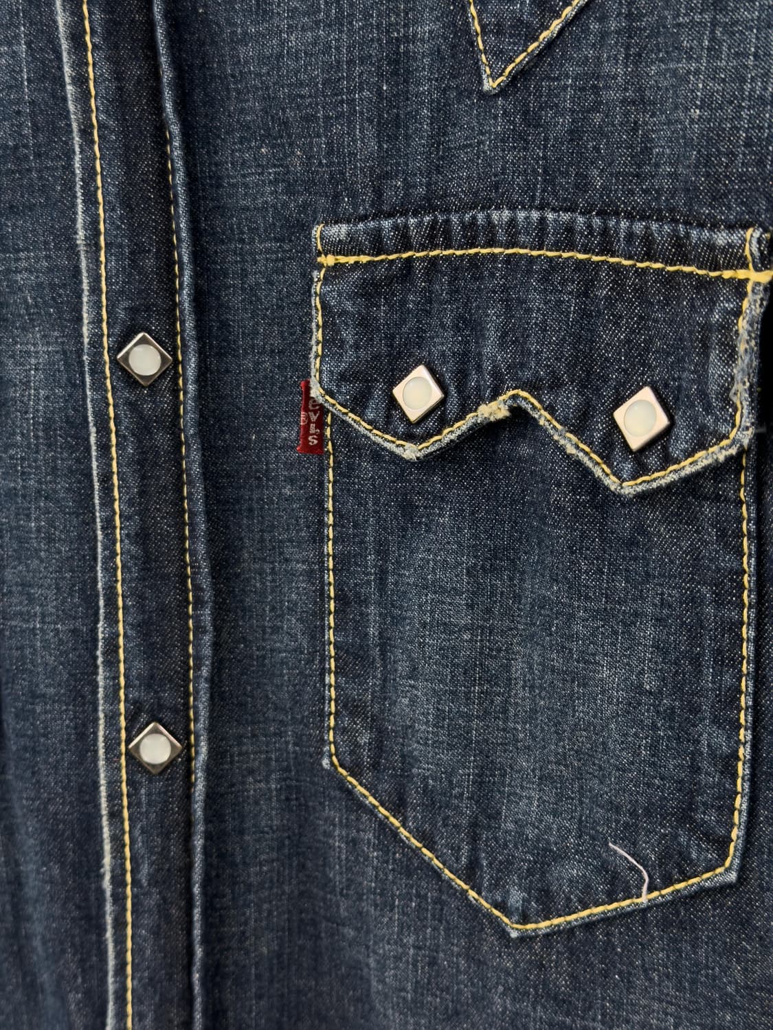 리바이스 redloop 웨스턴 데님 셔츠 상품이미지6